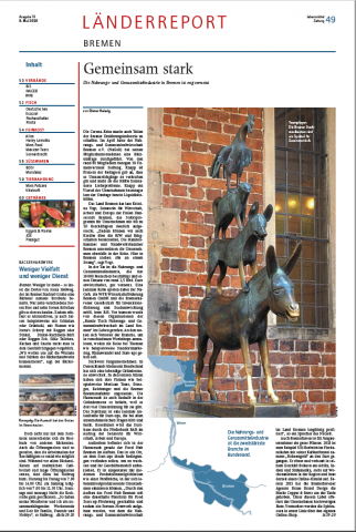 LZ veröffentlicht LänderReport Bremen